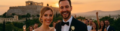 Γάμος στο Skyfall Athens